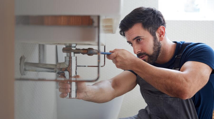Sink pipe leak repair in Greentown, IN